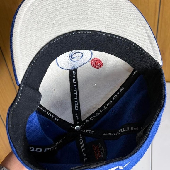 Vintage Element Skateboards Fitted Baseball Hat Cap Blue 6 7/8-7 1/4 - Picture 5 of 8